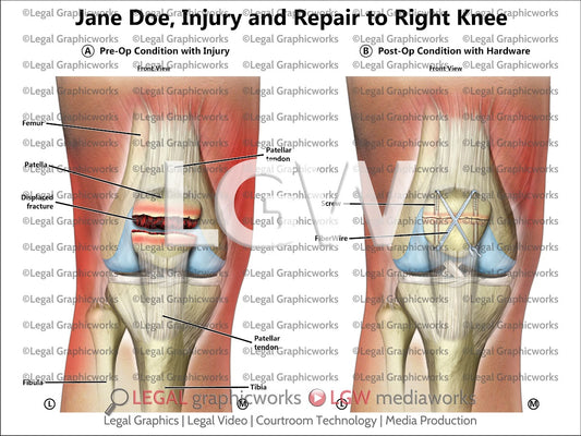 Injury and Repair to Right Knee