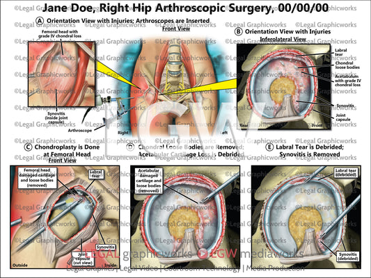Right Hip Arthroscopic Surgery