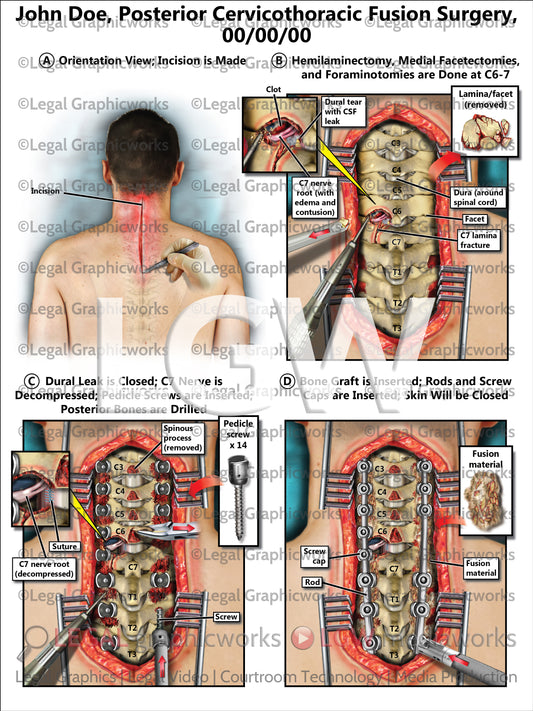 Posterior Cervicothoracic Fusion Surgery