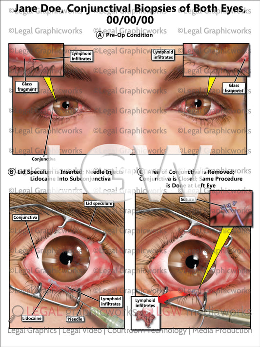 Conjunctival Biopsies of Both Eyes