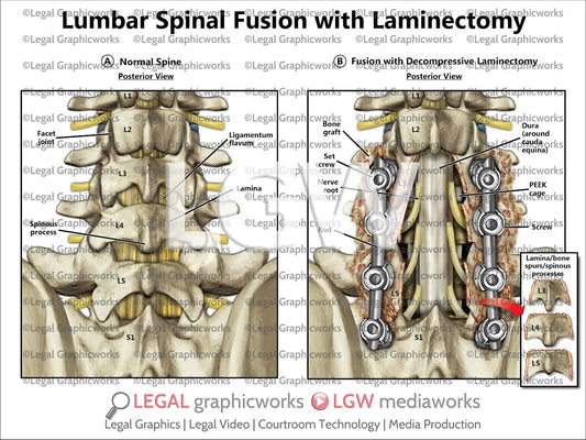 Lumbar Spinal Fusion with Laminectomy